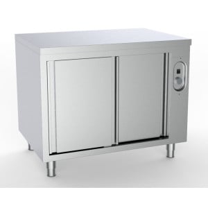 Heated Cabinet 2 Doors - Stainless Steel 430 & 1600mm