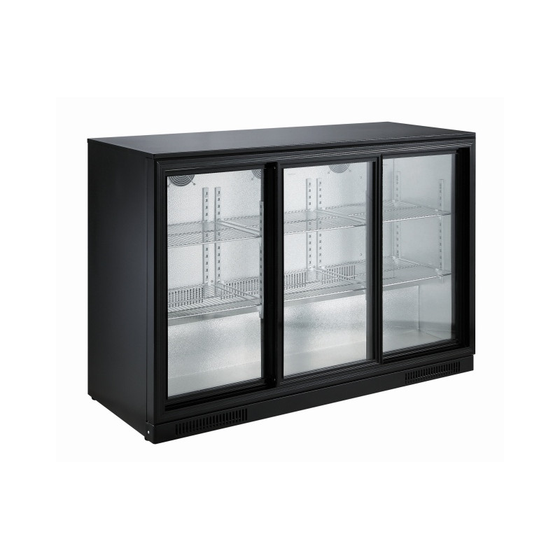 Rückkühlschrank mit 3 Schiebetüren - 298 L - CombiSteel