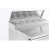 Refrigerated Saladette - 2 Doors - 5 GN 1/6 Pans | CombiSteel: Quality and Performance