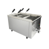 Pasta Cooker - 23 L - 2 Baskets - CombiSteel: Fast and Efficient