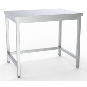 Stainless Steel Table 800x600 mm - Robust and ergonomic