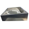 Inclined Crushed Ice Bin with Side Drain GN 2/1 - Efficient design for catering