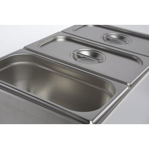 Bain-Marie avec Robinet de Vidange - GN 1/1 - CombiSteel