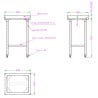 Polyethyleen Snijblok 80mm - CombiSteel