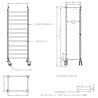 Plateauwagen CombiSteel 600x400 | Keuken catering