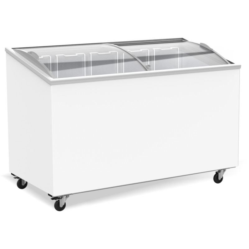 Gefriertruhe mit Glasdeckel - 397 L - CombiSteel Gefriertruhe mit Glasdeckel - 397 L - CombiSteel
