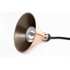 Lampe chauffante conique bronze - Combisteel: puissance 250W.