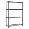 4 Level Black Shelf - CombiSteel | Optimal Storage