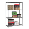 4 Level Black Shelf - CombiSteel | Optimal Storage