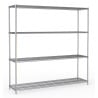 Removable Shelf 4 Levels - Chrome Steel CombiSteel