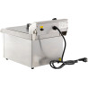 Electric Deep Fryer Prof 8L 3300W - Brand CombiSteel