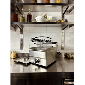 Electric Deep Fryer Prof 8L 3300W - Brand CombiSteel