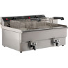 Elektrische Friteuse om neer te zetten - 2 x 10 L - CombiSteel – Friteuse Pro 10 000 W & 20 L