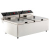 Professionele Elektrische Friteuse 2 x 6 L - CombiSteel