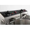 Professionele Elektrische Friteuse 2 x 6 L - CombiSteel