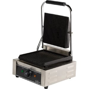 Grill Panini Eenvoudig - Geribbelde Platen - CombiSteel