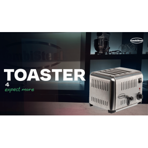 Professioneller Toaster 4 Schlitze CombiSteel - Fourniresto