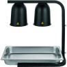 2-Lamp Fry Warmer - CombiSteel | Professional heat retention