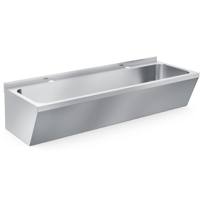 Double Stainless Steel Sink CombiSteel 1200x425x165 mm - Professional Kitchen