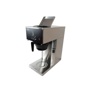 CombiSteel Coffee Machine with 2 Carafes - 1.8 L | Professional Stainless Steel