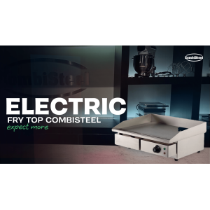 Smooth Electric Griddle - 550 mm