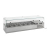 Refrigerated Saladette to Place 6 GN 1/4 Stainless Steel CombiSteel - Preserve your fresh food