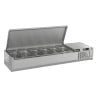 Stainless Steel Refrigerated Saladette 6 GN 1/4 - Combisteel SEO: Food Freshness & Refrigeration