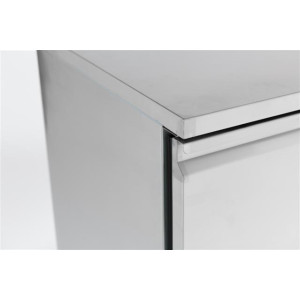 Positive Refrigerated Table 1 Door - 109 L CombiSteel: Optimal preservation, stainless steel