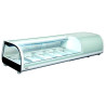 Sushi Vitrine CombiSteel - Gekoeld & LED-verlichting