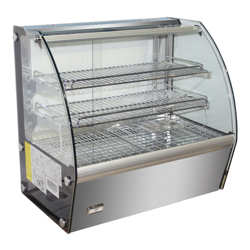 Vitrine Chauffante 120L - Présentation et Maintien Chaud