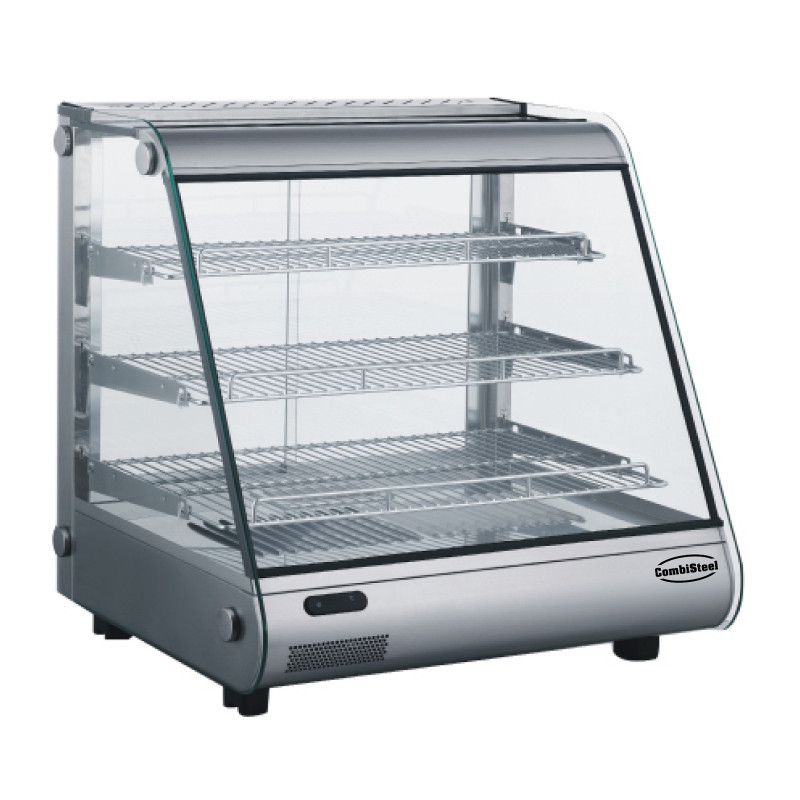 Heated Display Case 130L Combisteel | Professional heat retention