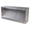 Hotte Cubique LED Inox - Profondeur 950 - 2400 mm CombiSteel