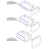 Block 2 Drawers for Beer Cooler