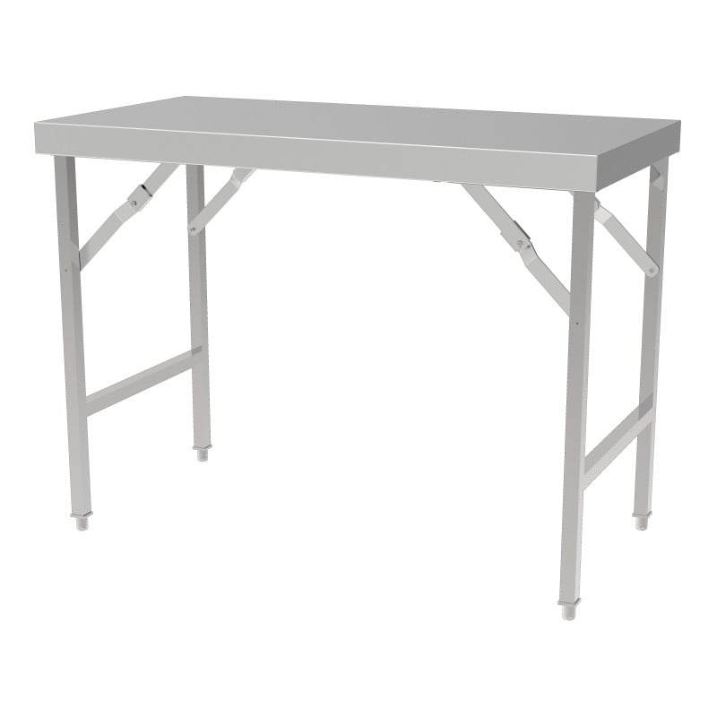 Stainless Steel Folding Table - L 1800 x D 700 mm - CombiSteel