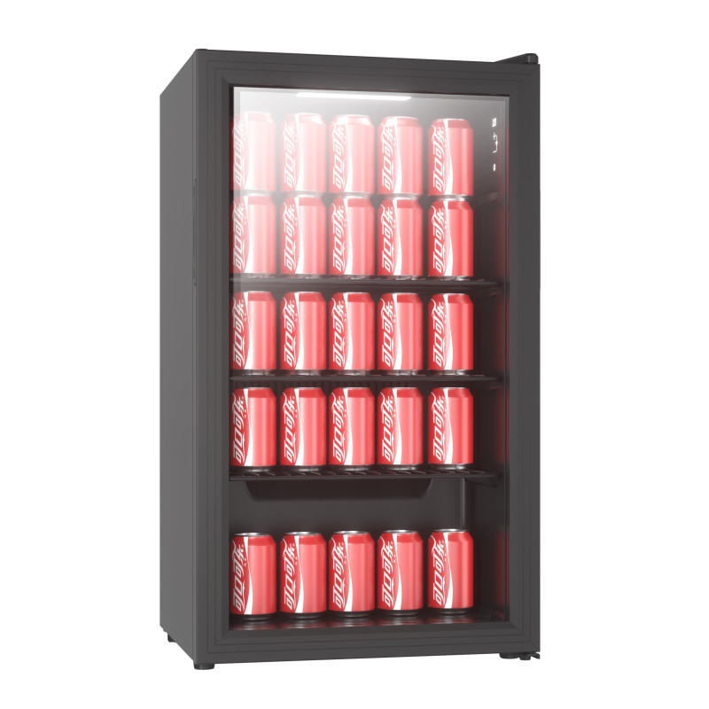 Mini Armoire Réfrigérée à Porte Vitrée - 80 L