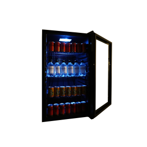 Mini Refrigerated Cabinet with Glass Door - 80 L