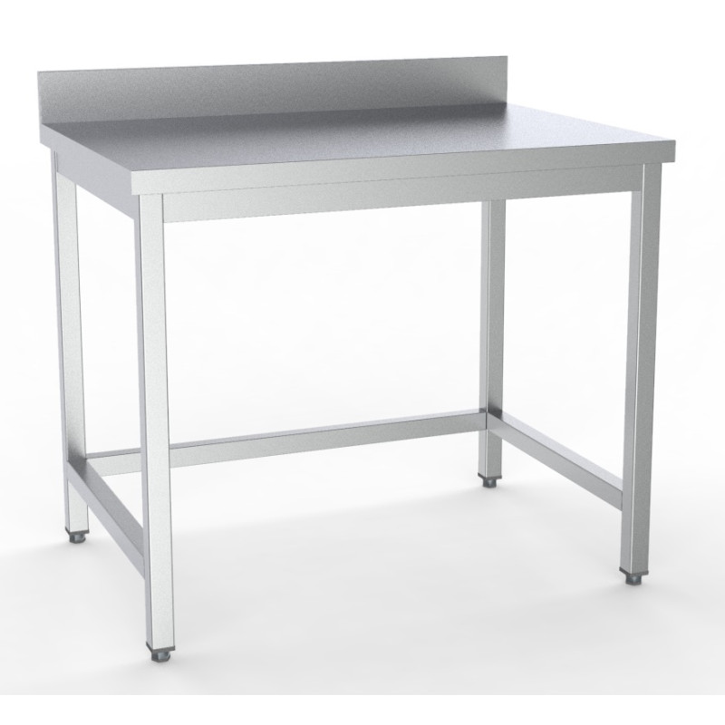 RVS Tafel met Opstaande Rand - L 1200 x D 600 mm - CombiSteel RVS Tafel met Opstaande Rand - L 1200 x D 600 mm - CombiSteel