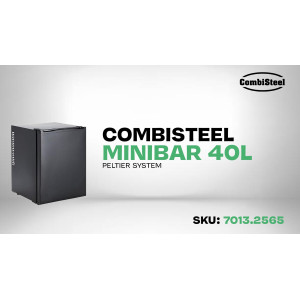 Mini Koelkast Bar met Volle Deur - 40 L - CombiSteel