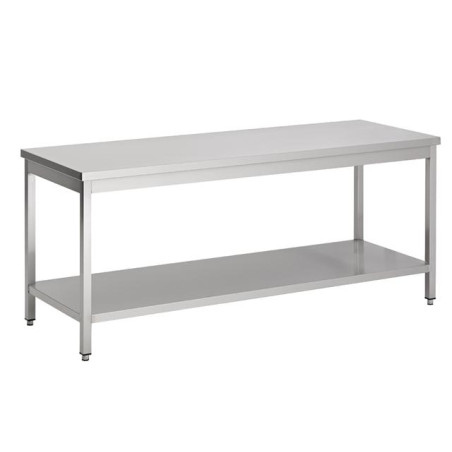 Professionele Inox Tafel CombiSteel - Lage plank