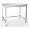 Professionele RVS Tafel - Afmetingen 1000 x 600 mm - Roestvrij Staal