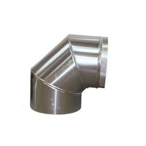 90° Round Bend Ø 350 for Hood - CombiSteel