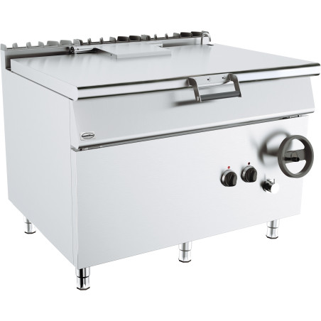 Elektrische Kantelbare Sauteuse 120 L - Basis 900 - L 1200 x D 900 mm - CombiSteel