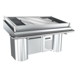 Koeltoonbank voor Vis - CombiSteel