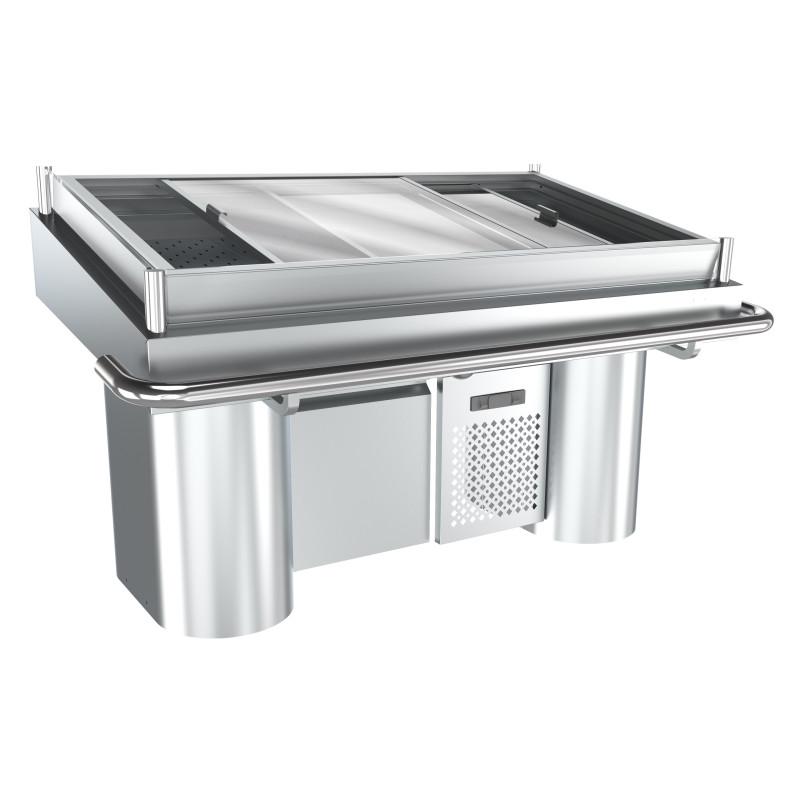 Koeltoonbank voor Vis - CombiSteel Koeltoonbank voor Vis - CombiSteel