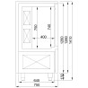 Cellule de Refroidissement - 10 GN 1/1 | Combisteel haute capacité