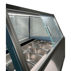 Vitrine für Eis Phuket - 9 x 5 L - CombiSteel
