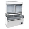 Wall Display and White Sideboard Combisteel - 948 L | Efficient Refrigeration