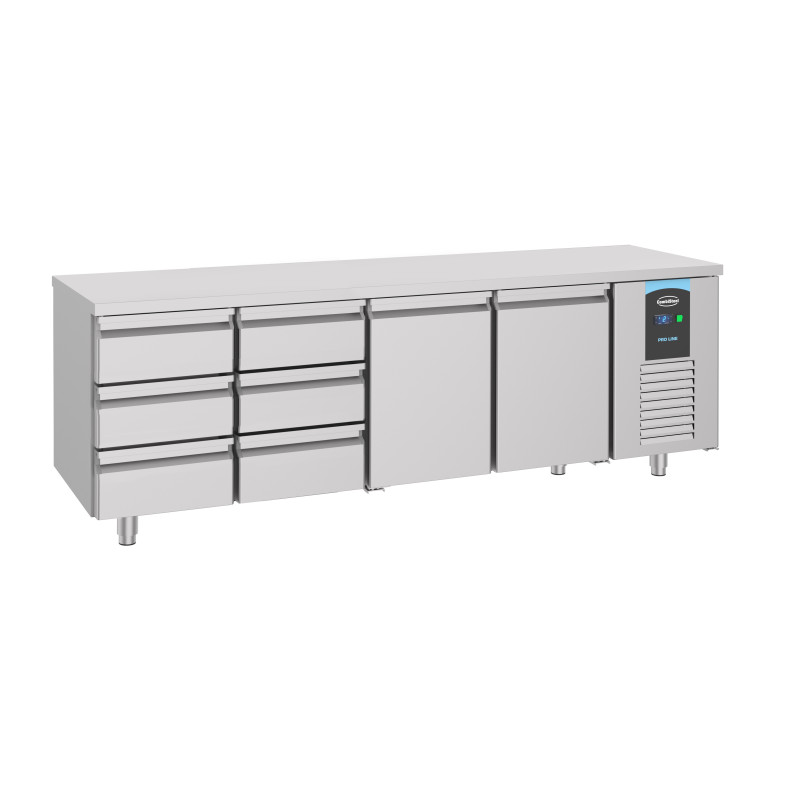 Gekoelde werkbank GN 1/1 - 632L - CombiSteel