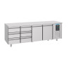 Gekoelde werkbank GN 1/1 - 632L - CombiSteel