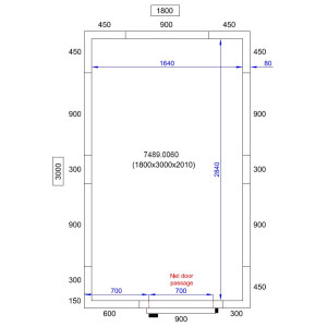 Panel for Cold Room - High Insulation 80 mm